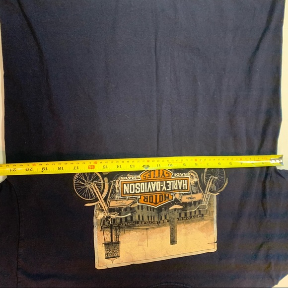 Harley Davidson Montreal QC vintage t-shit size L - Picture 5 of 10